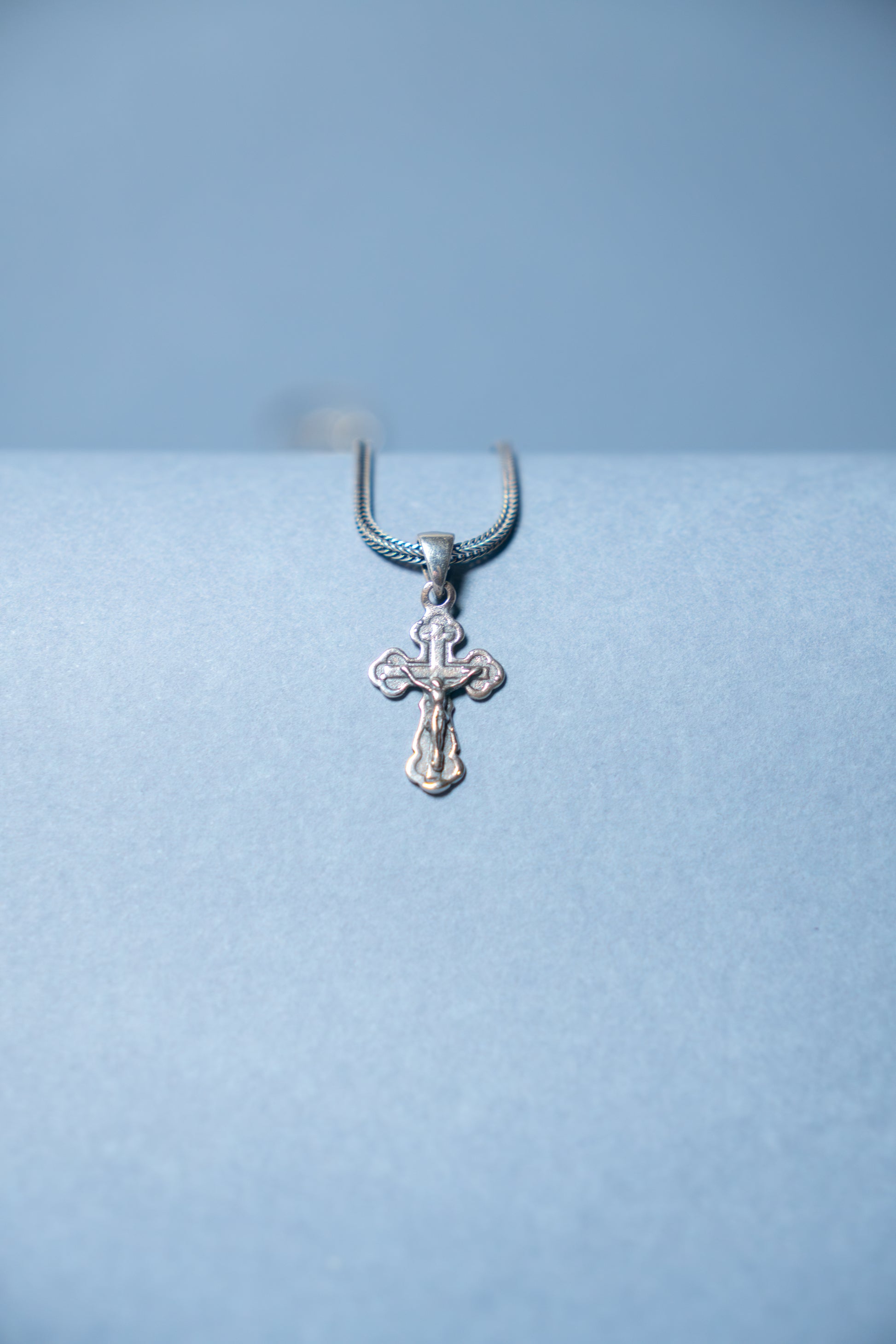 SILVER FAITH PENDANT
